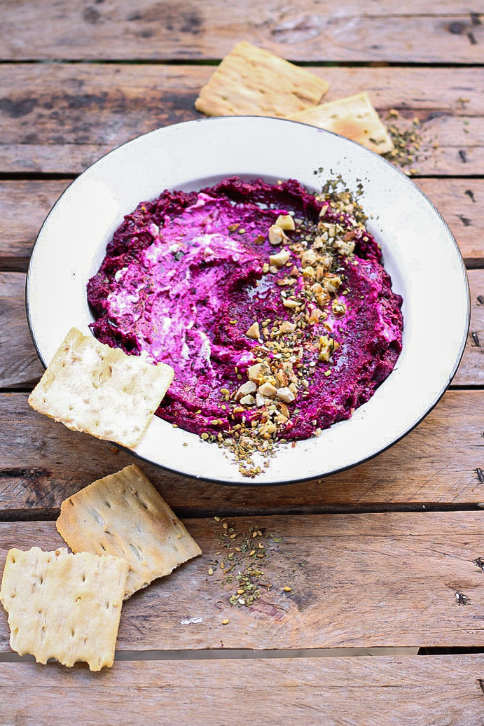 Ma cuisine à moi Mon dip betterave et ricotta