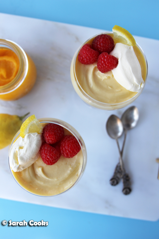 Sarah Cooks Lemon Cheesecake Pudding Cups