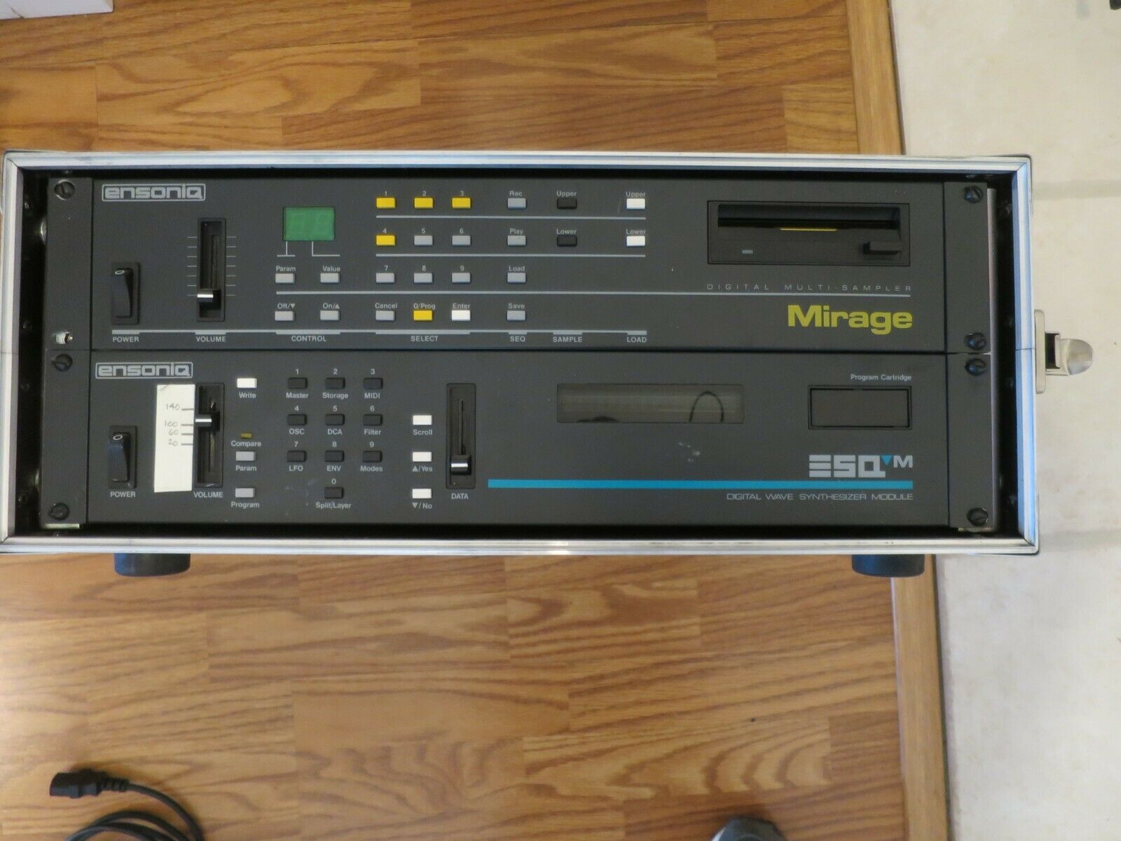 MATRIXSYNTH: ENSONIQ Analog DMS-8 MIRAGE Sampler & ESQ-M Wave