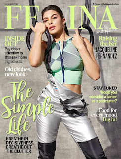 Jacqueline on Femina June Cover page