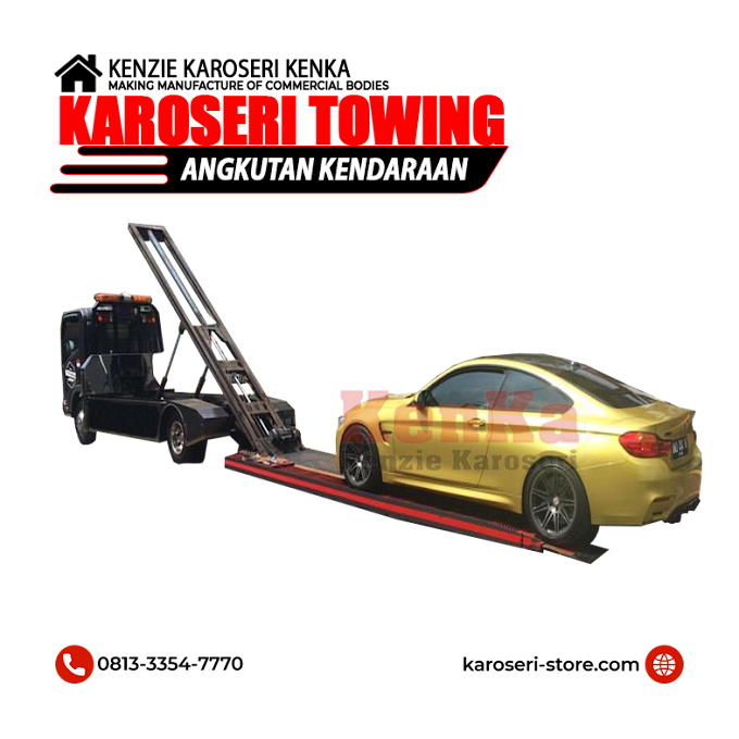 Truck Towing Hydraulic Karoseri Bekasi