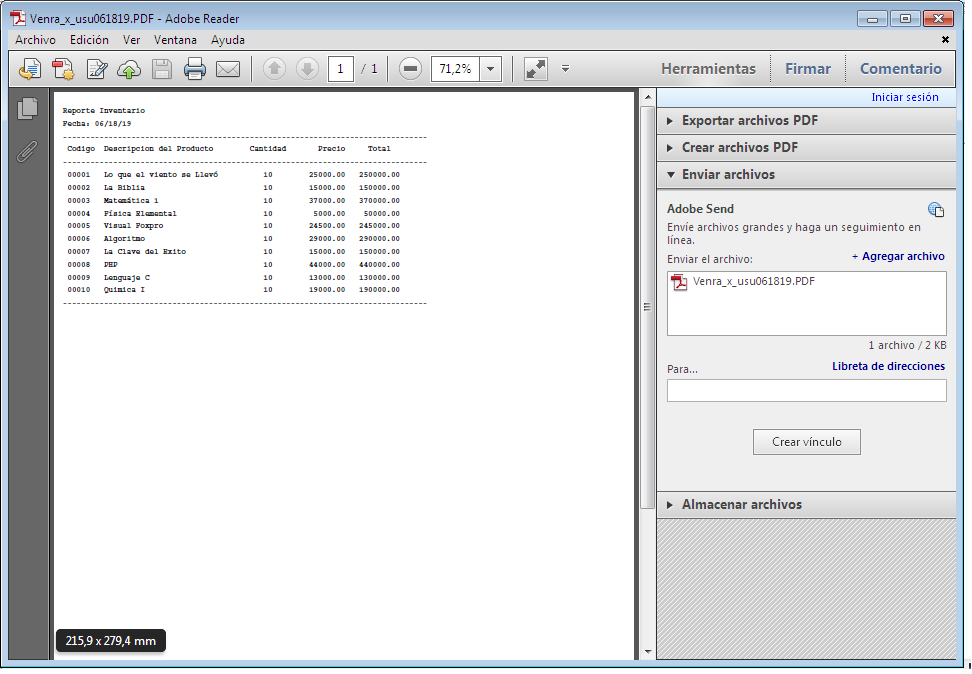 Como Generar reportes en Visual Foxpro ~ Visual Foxpro