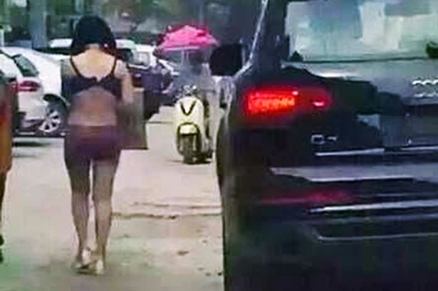Photos Man beats wife then made her do semi-naked walk of shame pic