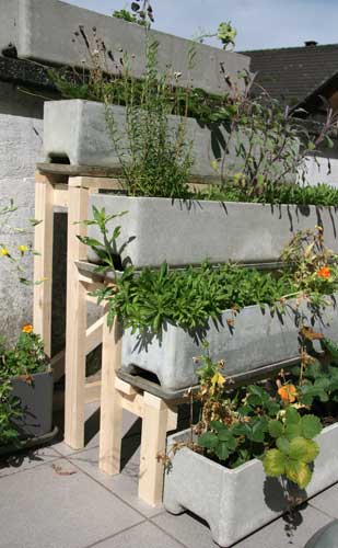 blumenbank ikea holz