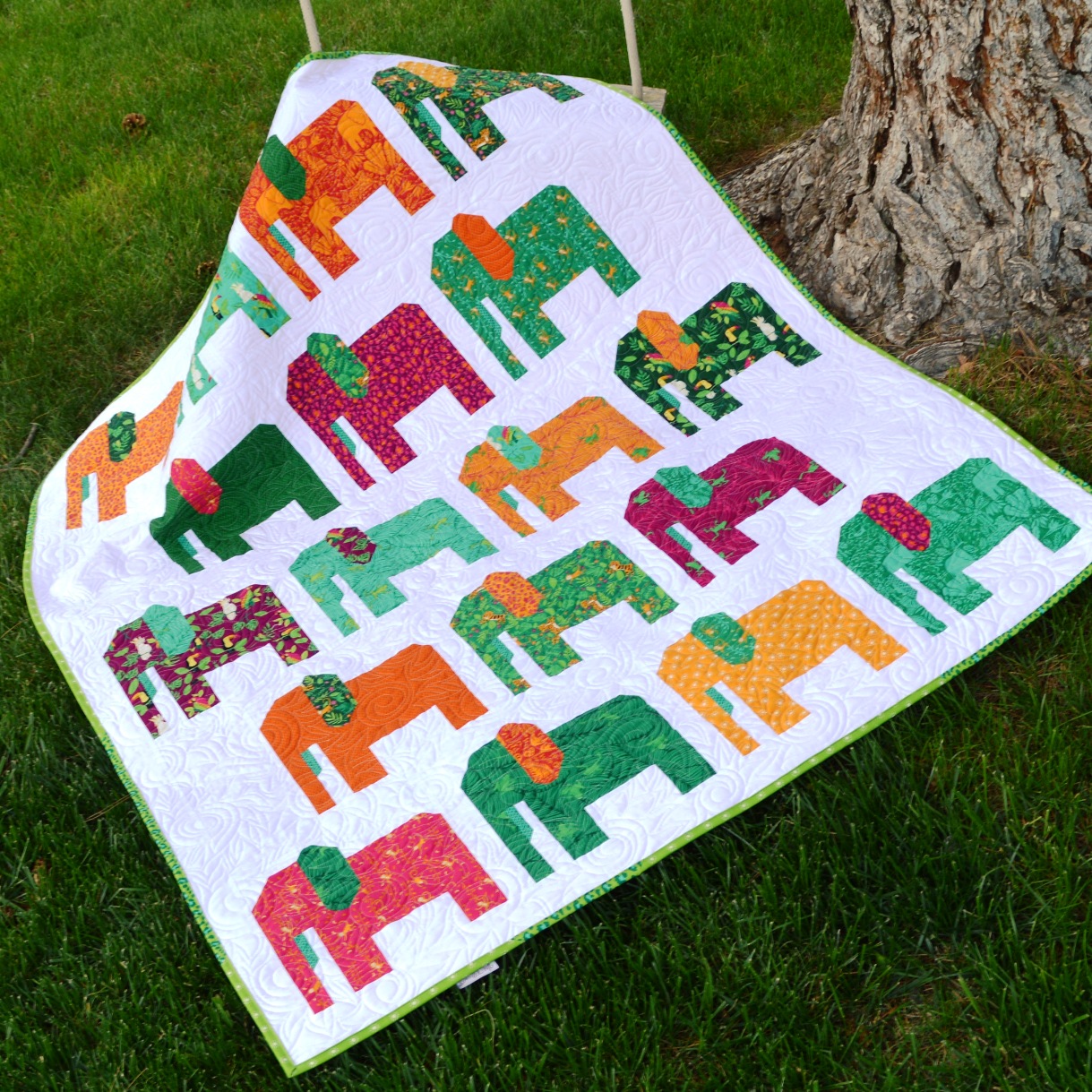 Happy Quilting Stomping Ground x 3