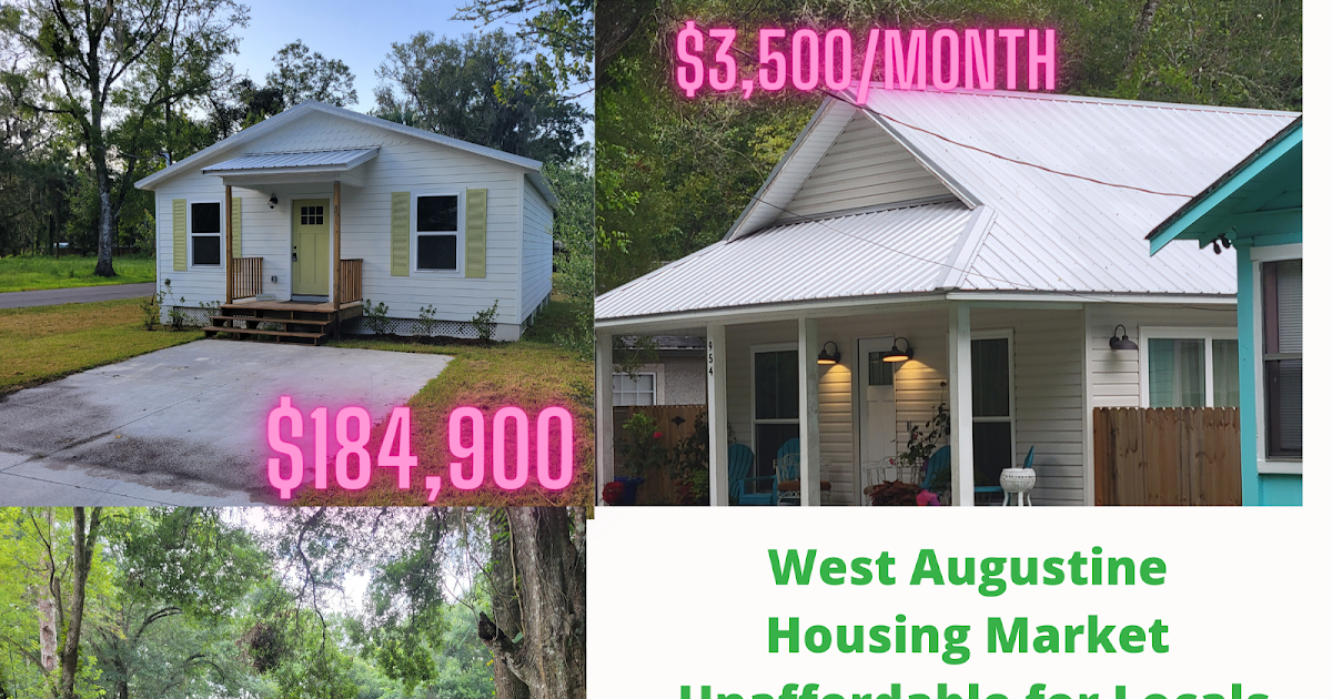 West Augustine Housing Market Unaffordable for Locals