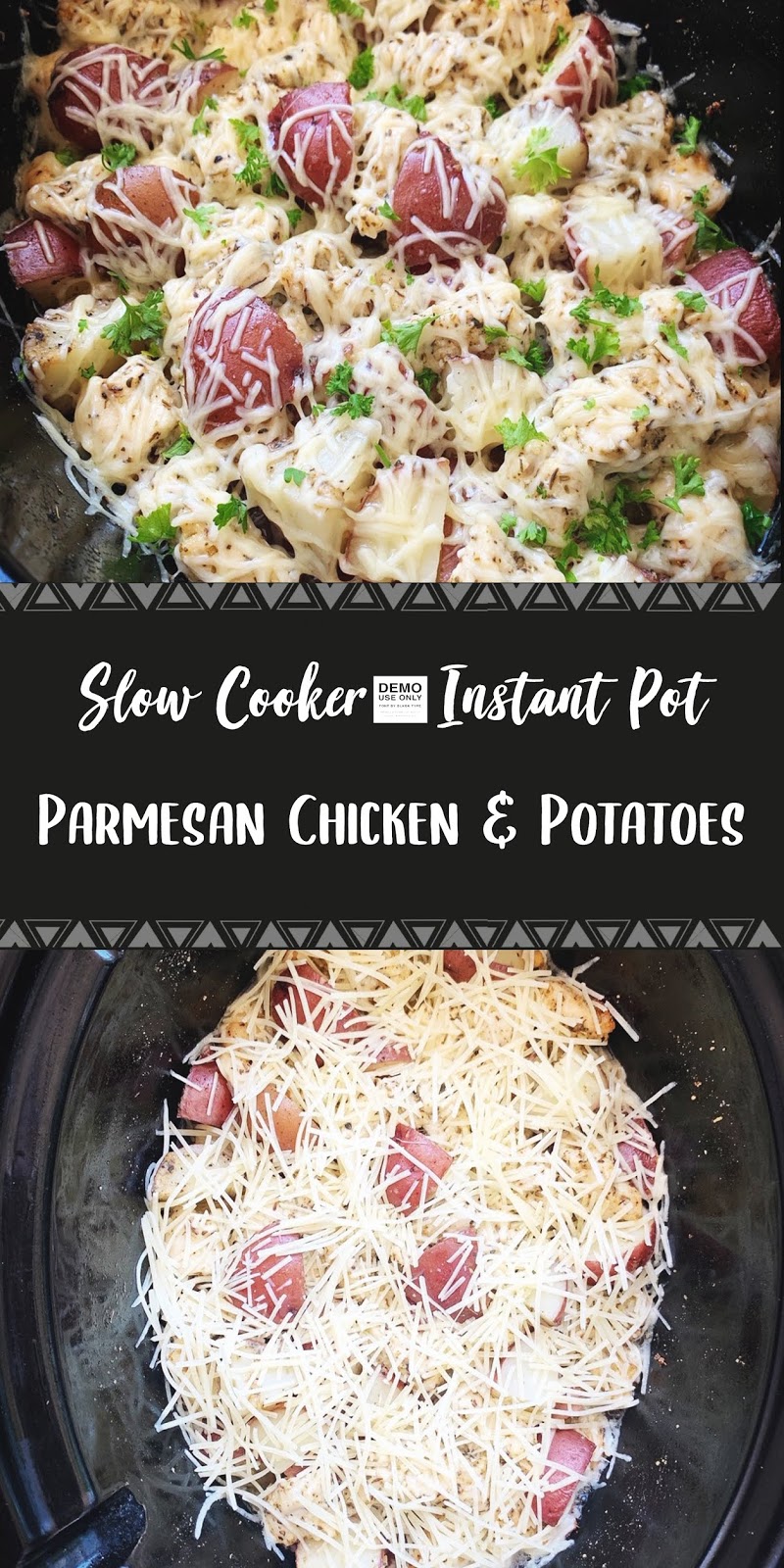 Slow Cooker/Instant Pot Garlic Parmesan Chicken & Potatoes Jolly Lotus