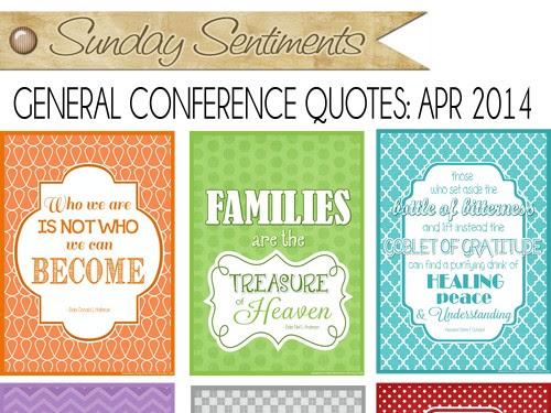 General Conference Quote Collection: April 2014