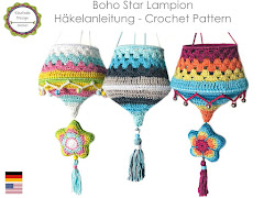 Häkelanleitung "Boho Star Lampion"