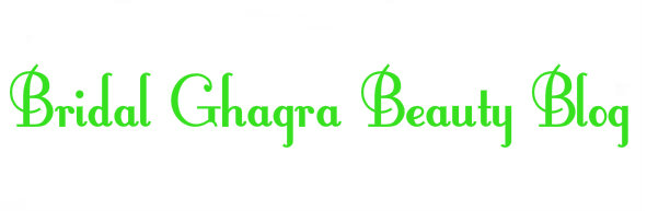 Bridal Ghagra Beauty Blog