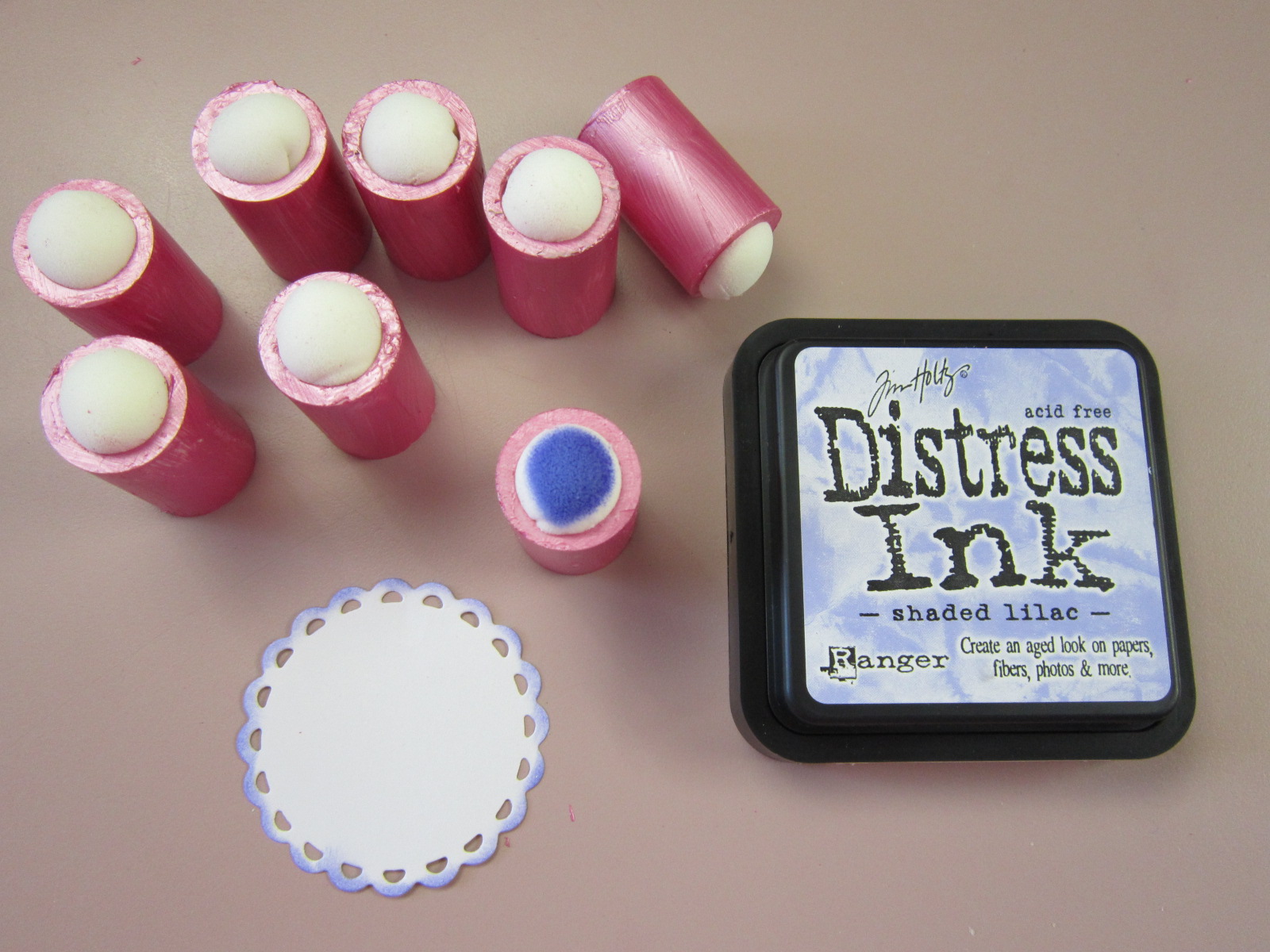 Scrapendipity: Made my own ink daubers