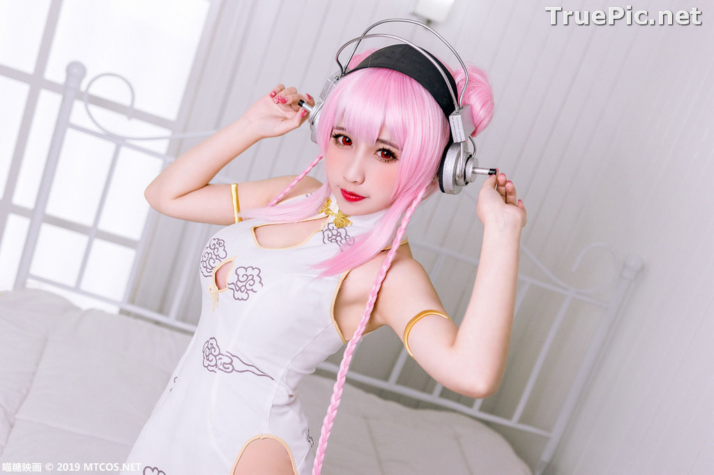 Image [MTCos] 喵糖映画 Vol.050 - Chinese Cute Model - Lovely Pink-haired - TruePic.net - Picture-19