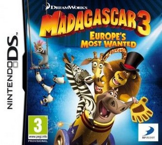 Madagascar 3: Europe´s Most Wanted Rom Madagascar 3 3DS