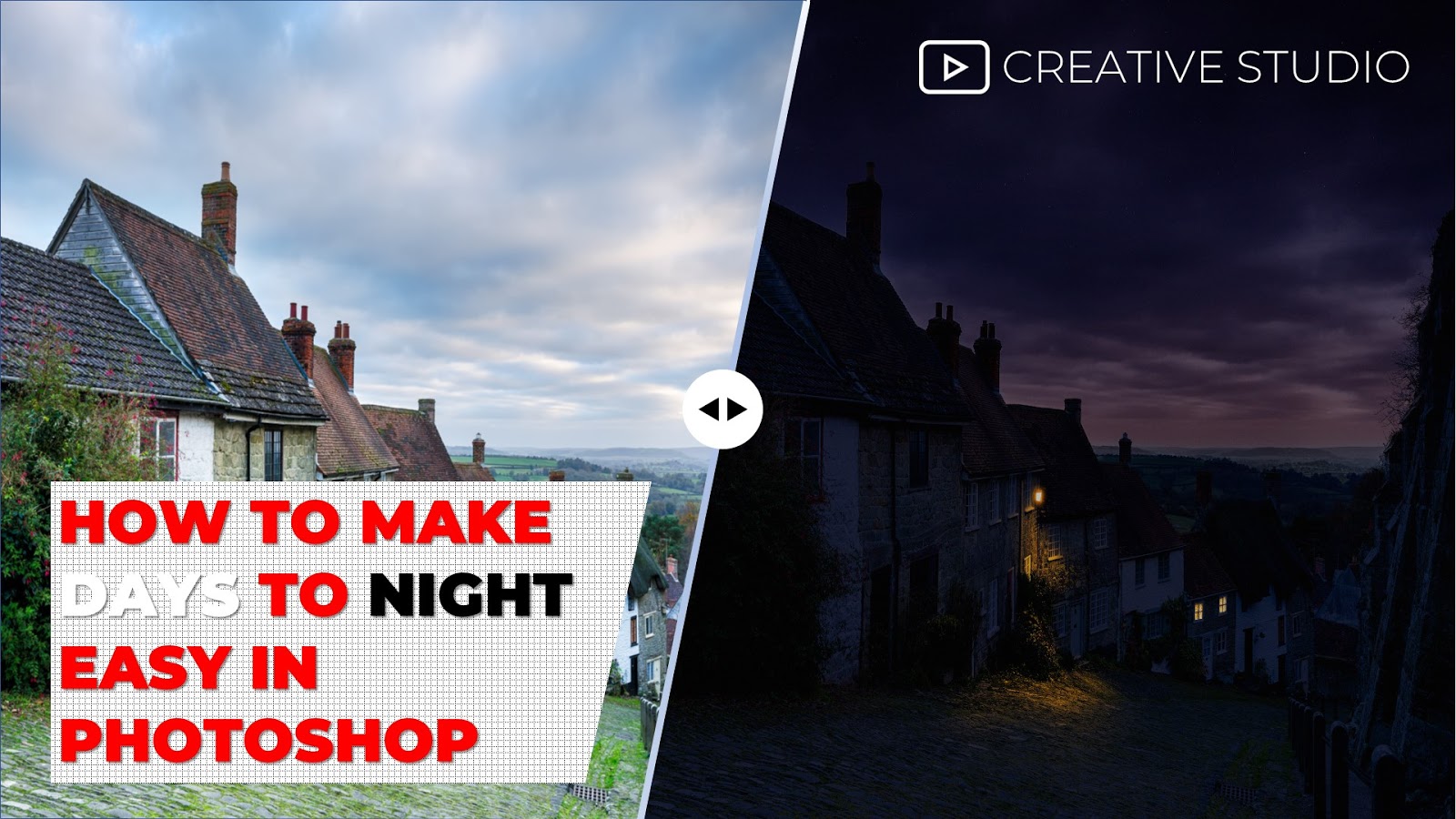 How to make Days to Night easy in Photoshop | Why not?