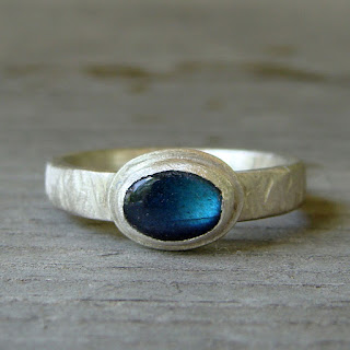 labradorite ring