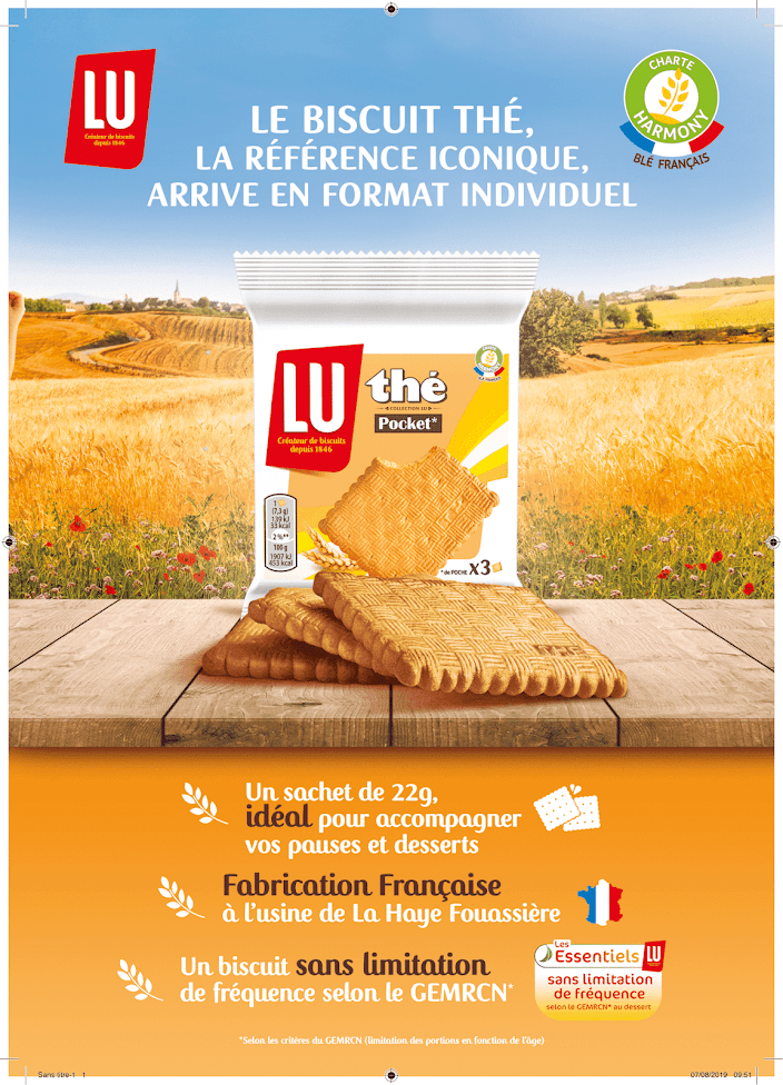 La référence iconique Le biscuit thé de LU