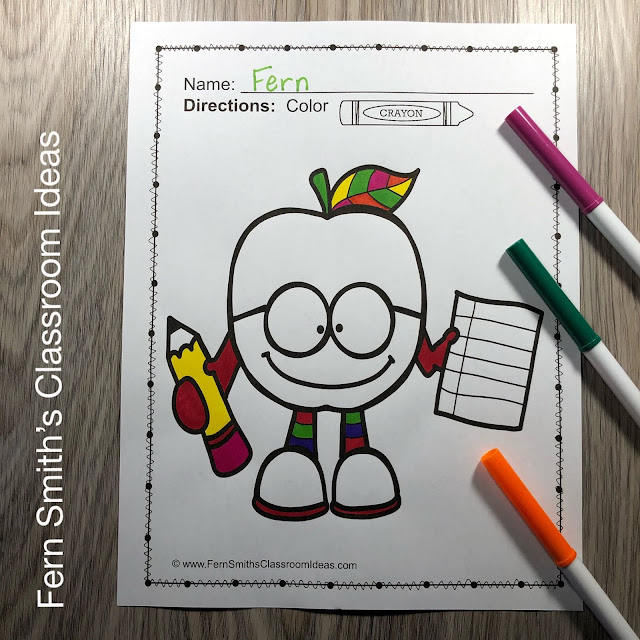 Click Here to Download This Apples Coloring Pages Resource For Your Classroom Today!