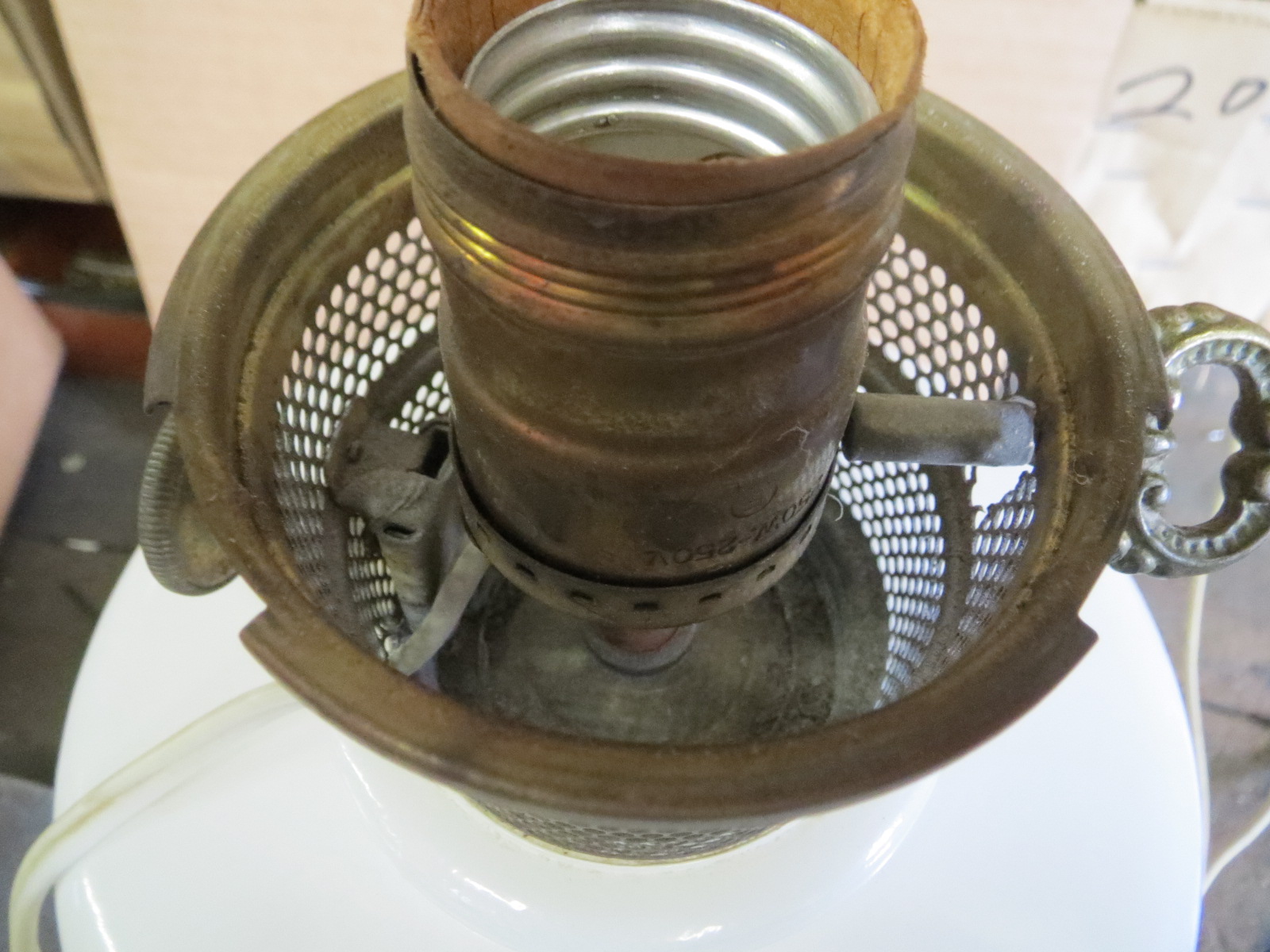 Lamp Parts and Repair Lamp Doctor Opal Electric Aladdin Lamp Repair