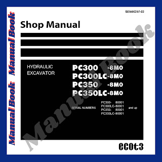 Komatsu pc300-8MO pc300LC-8MO excavator shop manual