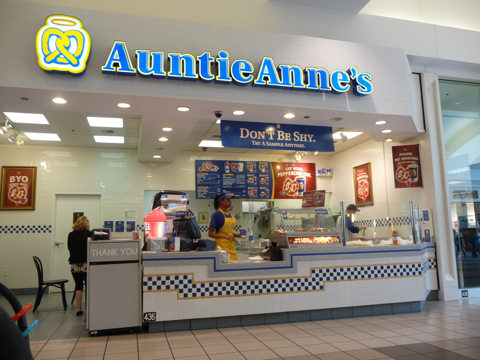 Canadian Hummingbirds Auntie Anne's Pepperoni Pretzel