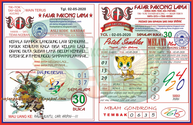 Syair Hk Sabtu 02 Mei 2020 Forum Syair Bd Togel Hari Ini