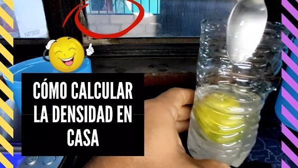 ▷ PRÁCTICA de laboratorio DENSIDAD Hecho en Casa