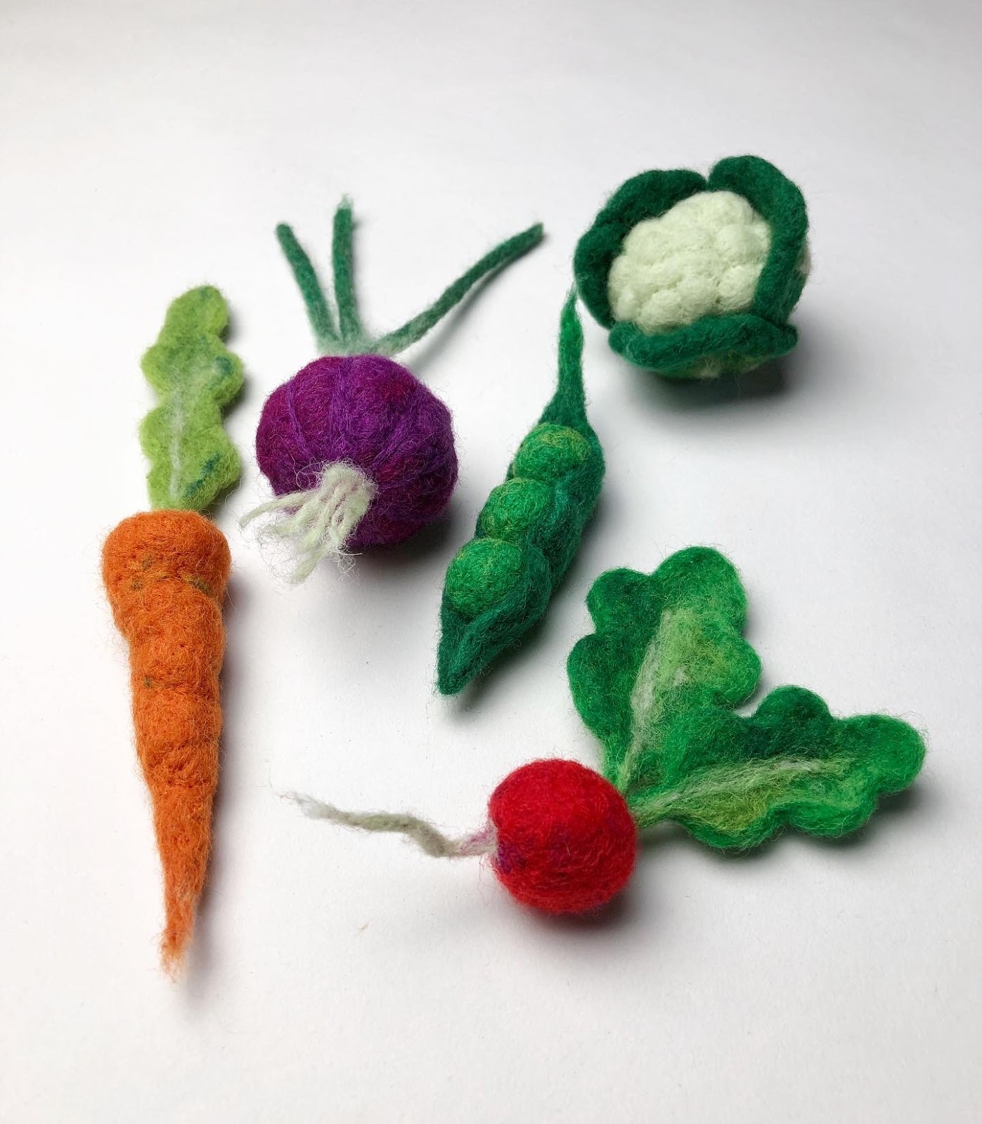 One of your five a day needle felted vegetables.
