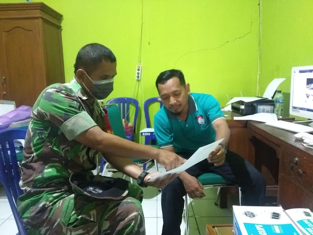 Terkait Virus Corona, Babinsa Sutardi Imbau Masyarakat Jangan Panik