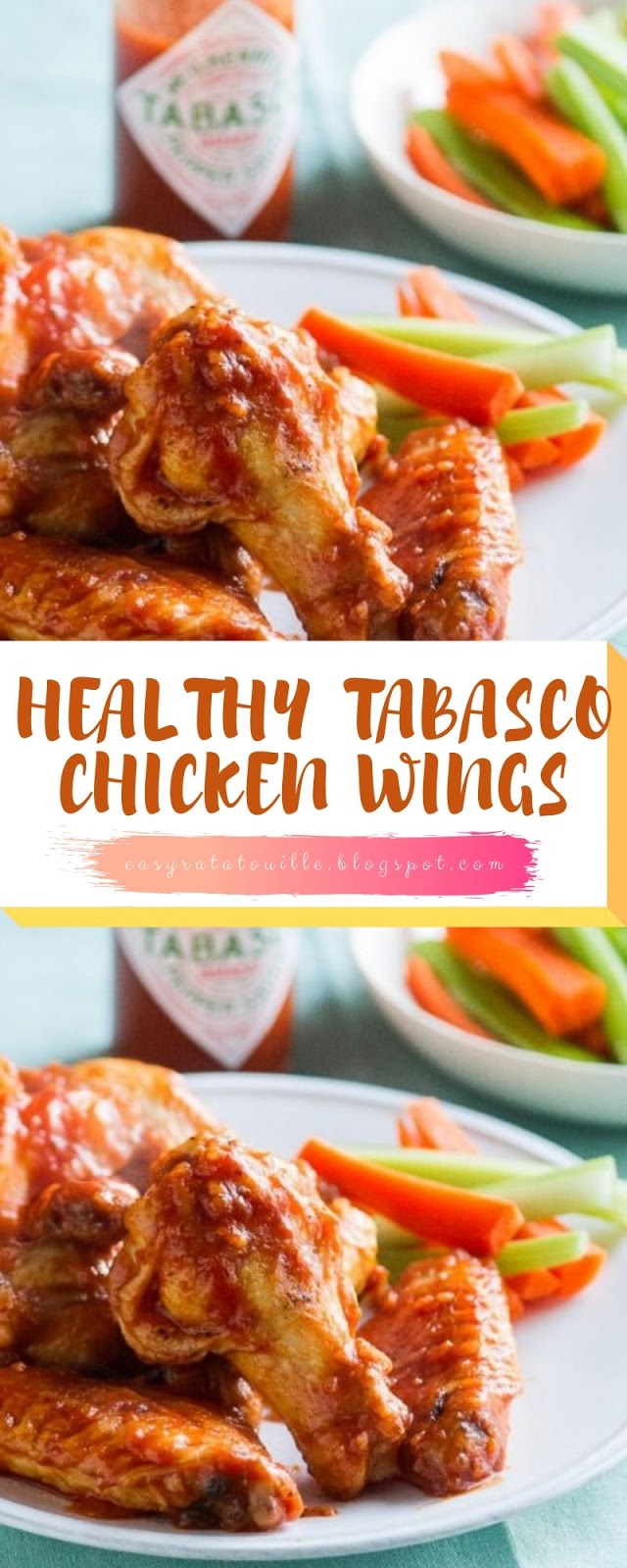 Healthy Tabasco Chicken Wings