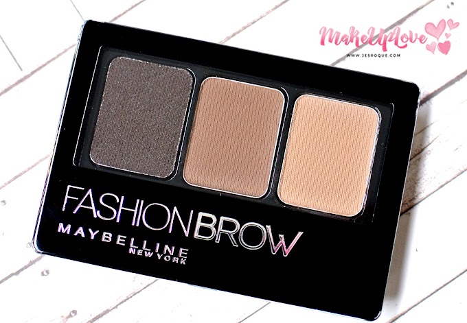 Maybelline Fashion Brow 3d Brow and Nose Contouring Palette | Review + Swatch