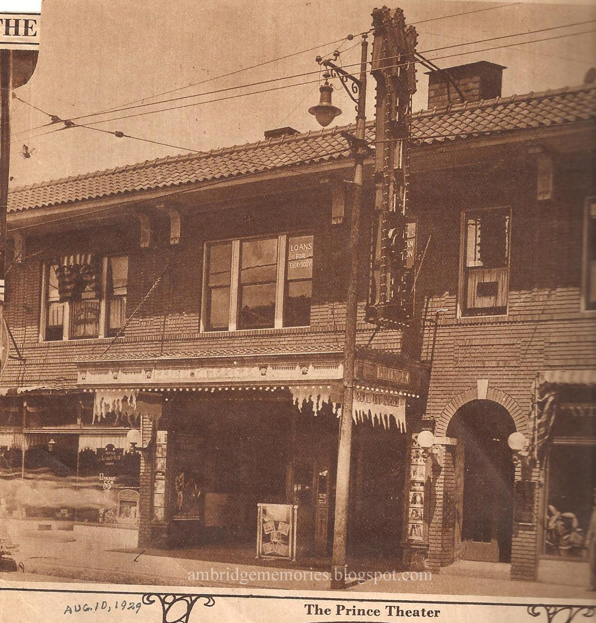 Ambridge Memories The Prince Theatre