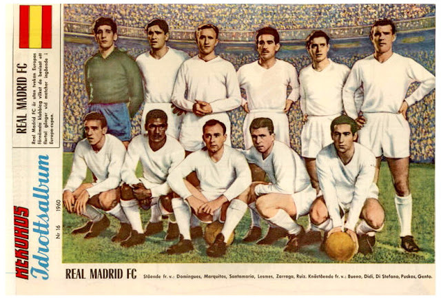 EQUIPOS DE FÚTBOL REAL MADRID en la temporada 195960