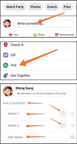 फेसबुक पोल कैसे बनाएं | How to create Facebook poll