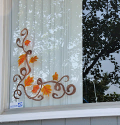 window painting halloween fall christmas decorations decided something non way leave decor paint windows thanksgiving mural watercolors jen taylor november