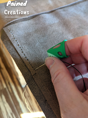 Hand Sewn Leather Tool Belt