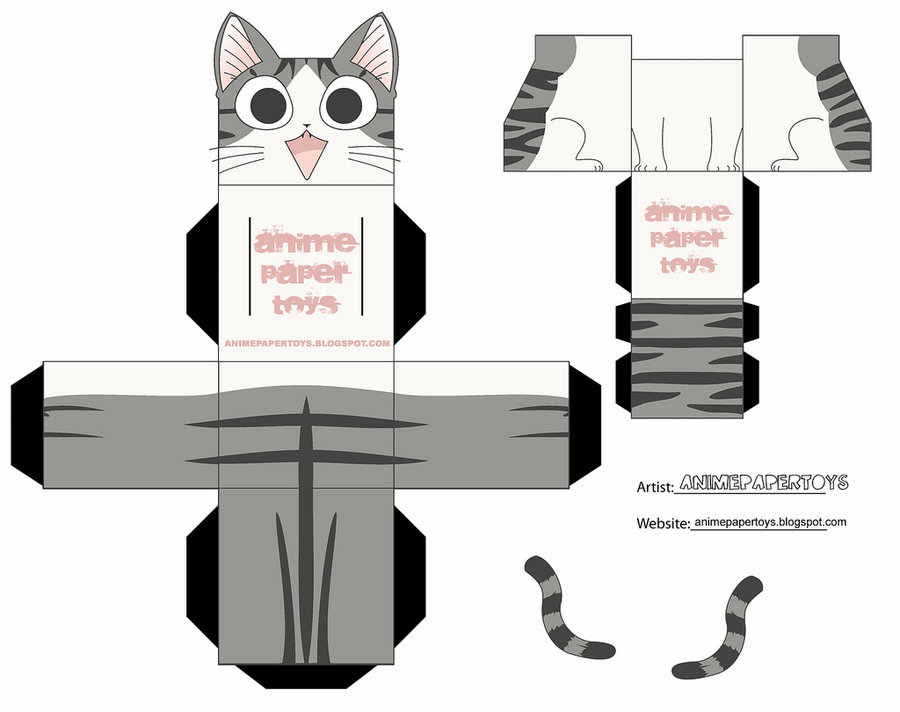 El Gato Papercraft