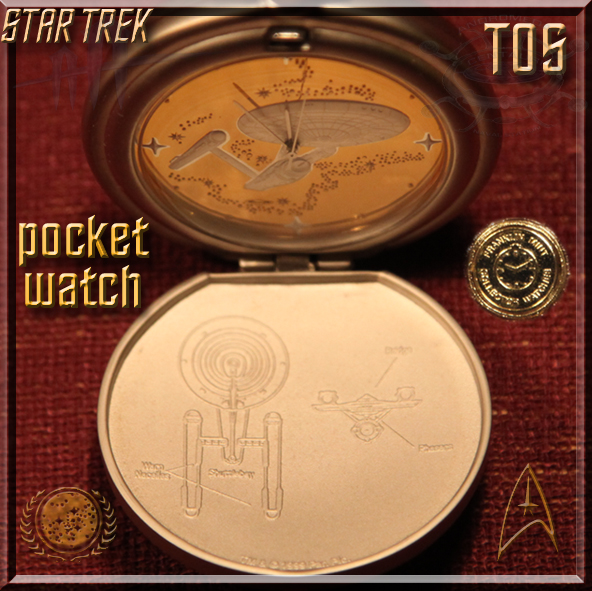 Star Trek pocket watch TOS movie Star Trek pocket watch TOS movie