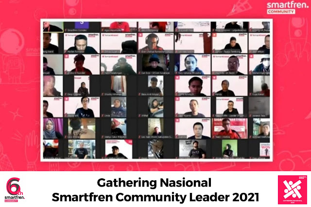 Serunya Virtual Gathering Smartfren Community 2021