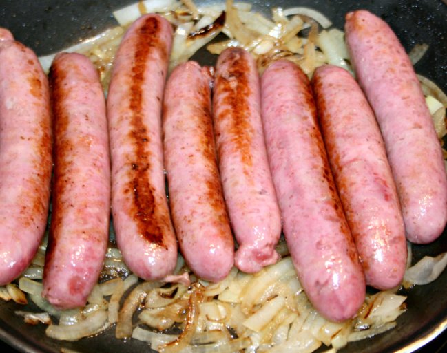 Sabor en cristal Salchichas a la