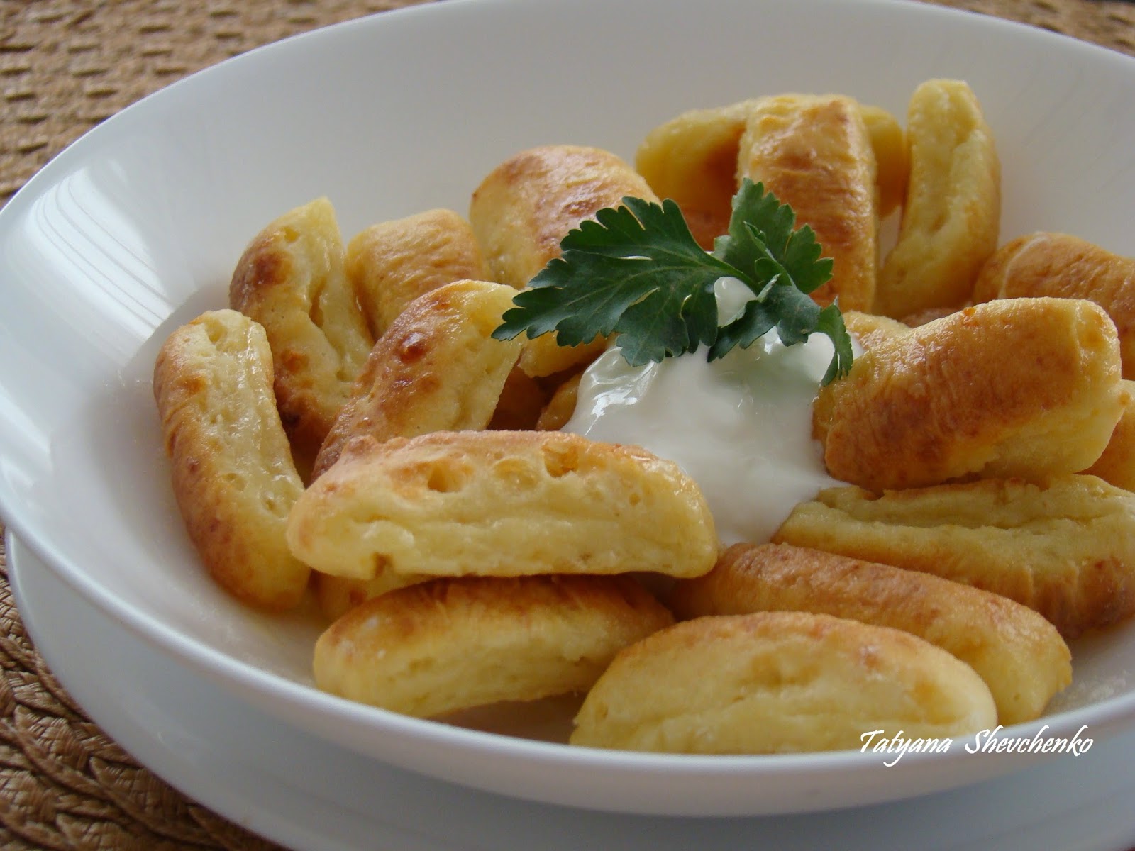 Ленивые вареники с картошкой