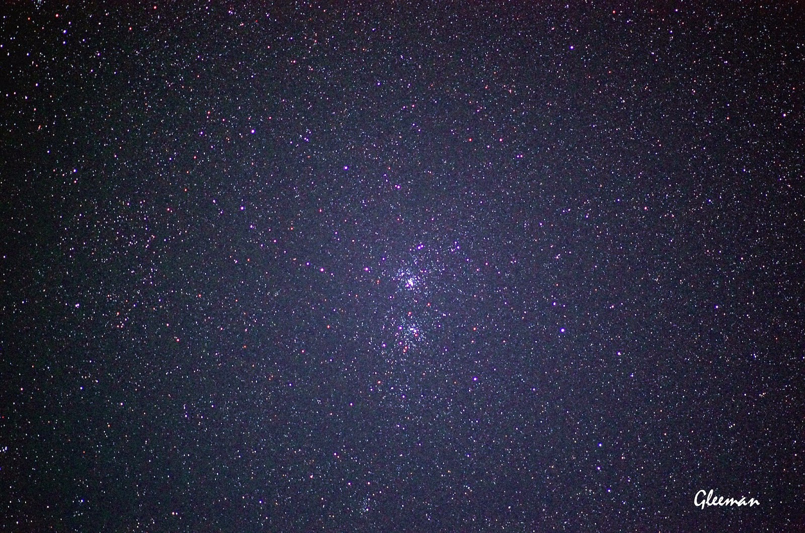 NGC 869, 884, Pentax K5+O-GPS1/DA*200 /LPS-P2 