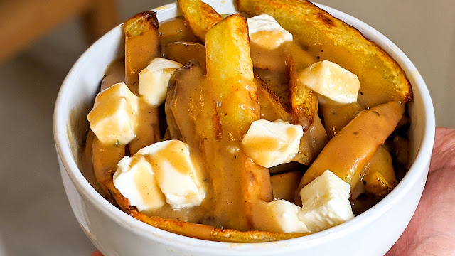 recette, poutine, quebec, canada, fromage, frites