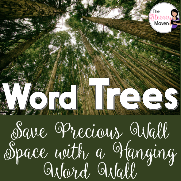Word Trees Save Precious Wall Space with a Hanging Word Wall The
