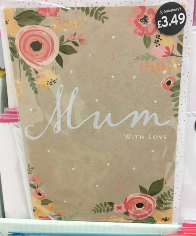 print &amp; pattern: MOTHER'S DAY - sainsbury's