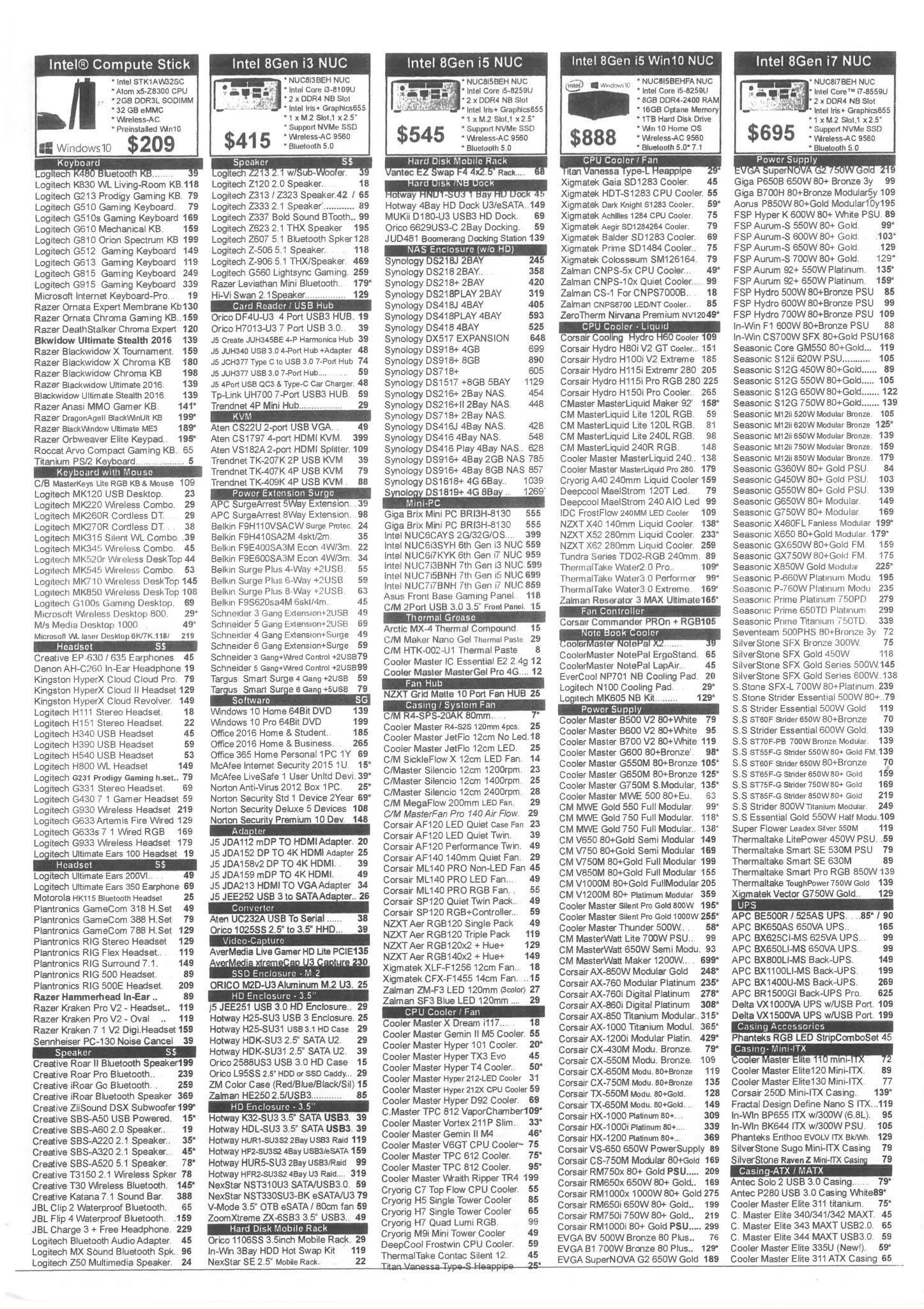 SG PC Fair Online Brochures, Flyers and Price List Best Price