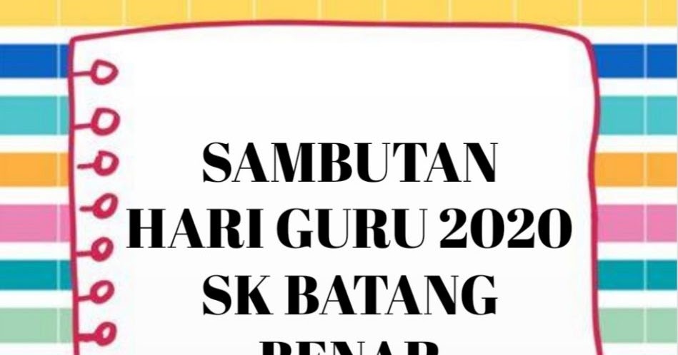 HELMYMUHAMMAD.COM: SELAMAT HARI GURU 2020