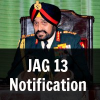 JAG 13 Notification
