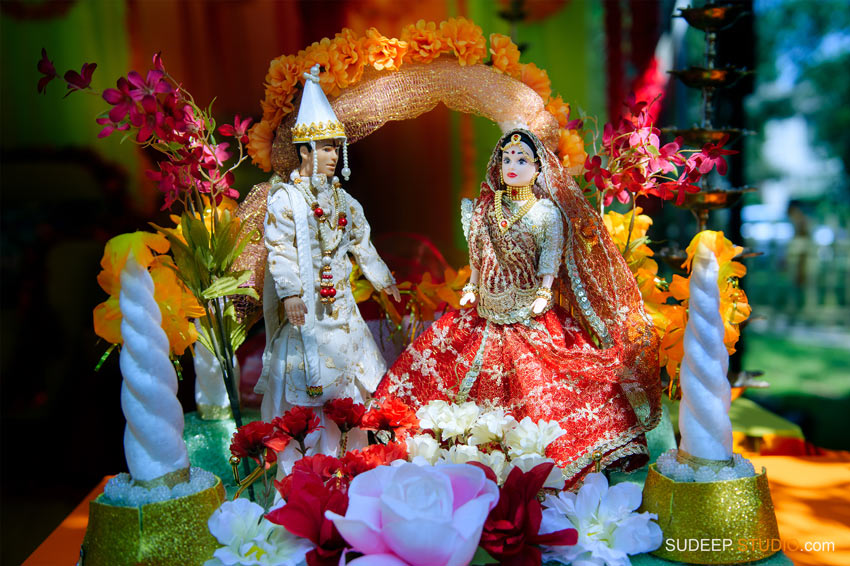 Decoration Indian Bengali Wedding Photography Bangla Gaye Holud Ceremony by SudeepStudio.com Michigan Ann Arbor South Asian Indian Wedding Photographer