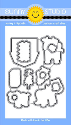 Sunny Studio Stamps: Introducing Barnyard Buddies Farm Animals Coordinating Dies