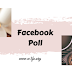 How to do a poll on Facebook event